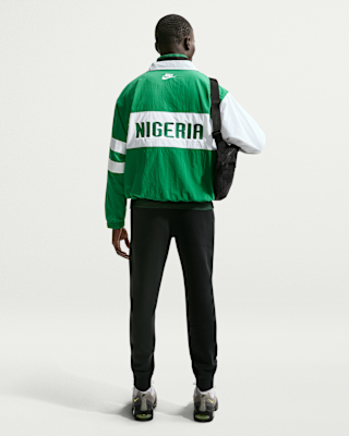 ナイジェリア 1996 リイシュー メンズ ナイキ サッカー レプリカ トラック Nigeria 1996 Reissue Men's Nike Soccer Replica Track Jacket. Nike.com